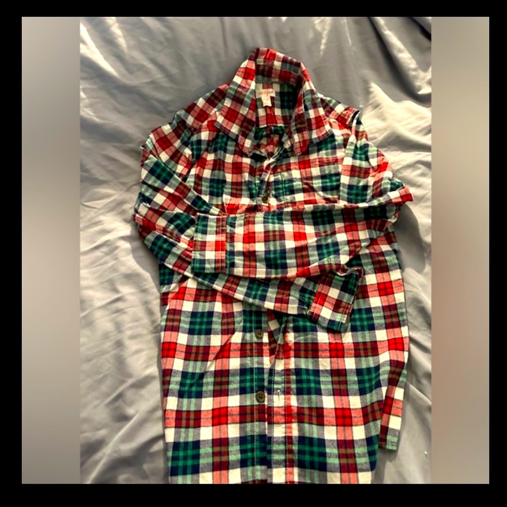 Boys Cat & Jack flannel button up